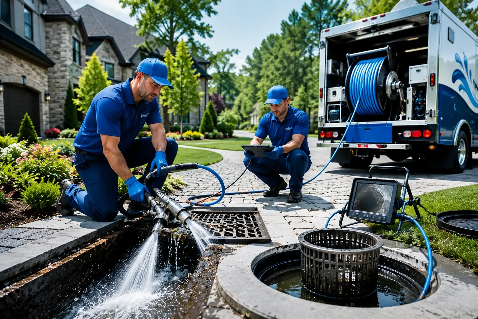 Local outdoor drain cleaning professionals in North Lewisburg, OH