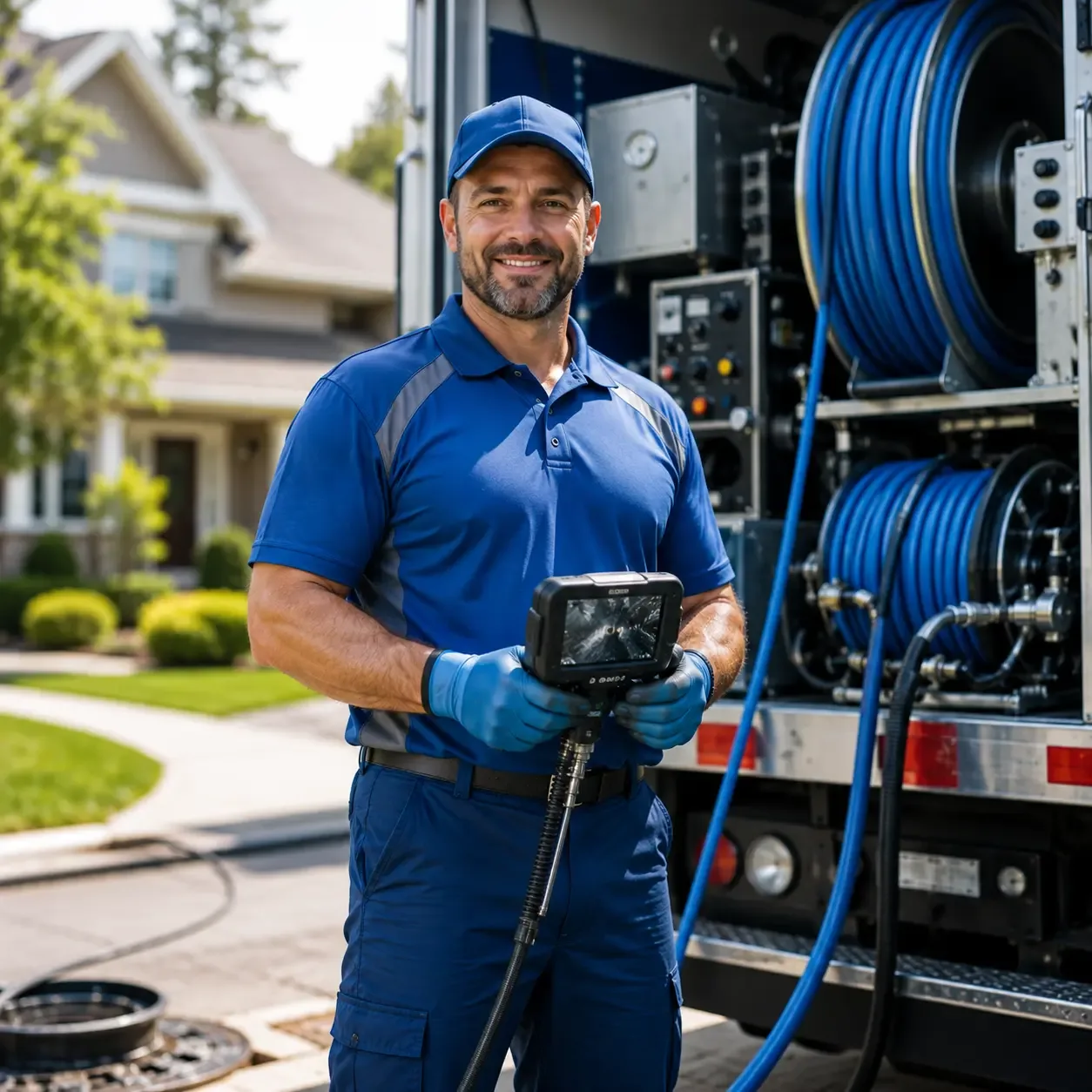 Local outdoor drain cleaning specialists in North Lewisburg, OH